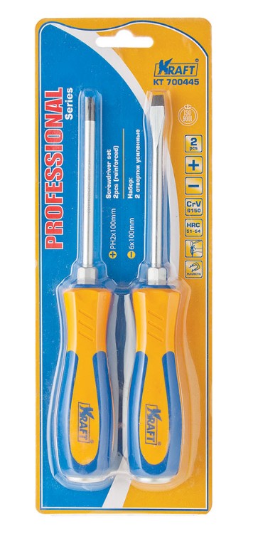 Набор отверток "kraft" (2 шт.)  (kt700445) в Нижнем Тагиле