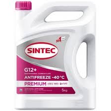 Антифриз "sintec" premium (малиновый) (5 кг) в Нижнем Тагиле