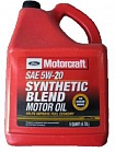 МАСЛО FORD MOTORCRAFT SYNTHETIC BLEND MOTOROIL 5W20 4,73 Л)