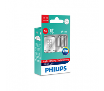 СВЕТОДИОД 12V P21/5 (BAY15d) LED RED "PHILIPS" (11499ULRX2) в Нижнем Тагиле