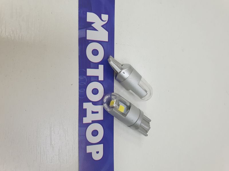 Светодиод 12v t10 3030 3smd white (01178) в Нижнем Тагиле