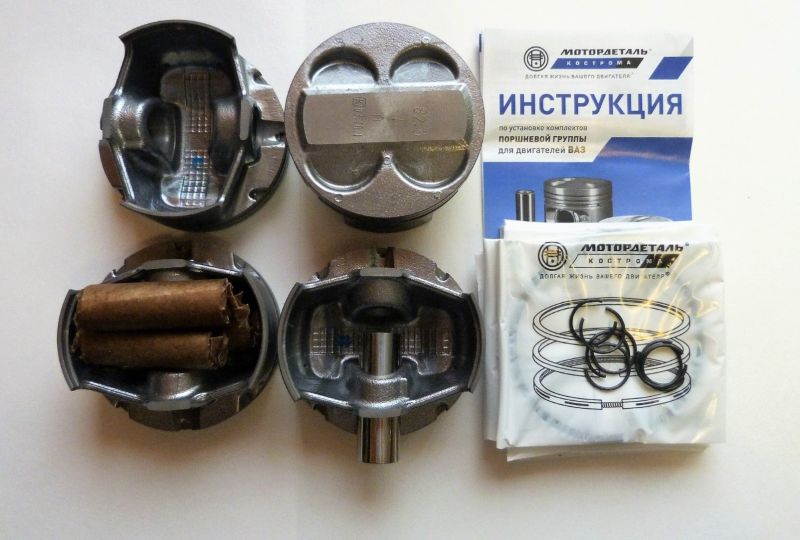 ПОРШНЕВАЯ ГРУППА (КОСТРОМА) (82,0) "E" ВАЗ-21126 в Нижнем Тагиле