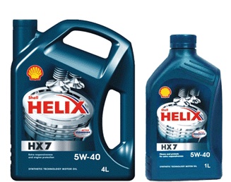 МАСЛО SHELL HELIX HX7 5W40 (1 Л) в Нижнем Тагиле