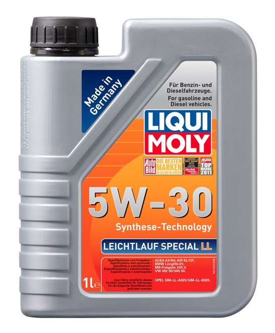 МАСЛО LIQUIMOLY LEICHTLAUF SPECIAL LL 5W30 SL/CF A3/B4 (1 Л) (8054/1192) в Нижнем Тагиле