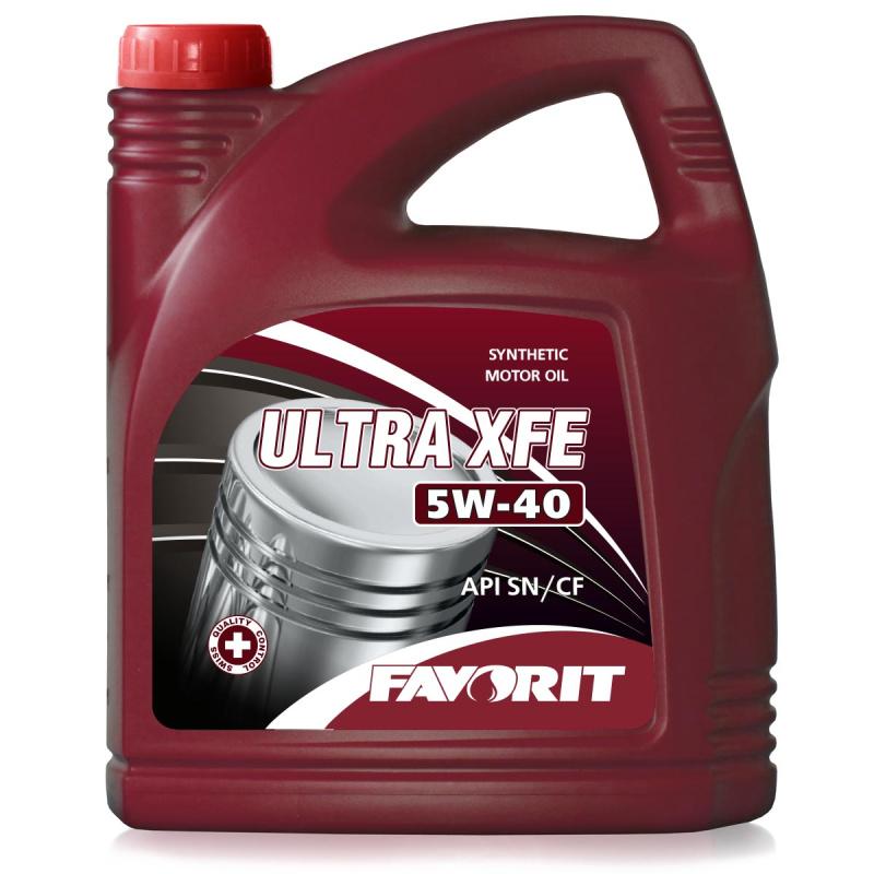 МАСЛО FAVORIT ULTRA  XFE 5W40 СИНТ. (4 Л) в Нижнем Тагиле