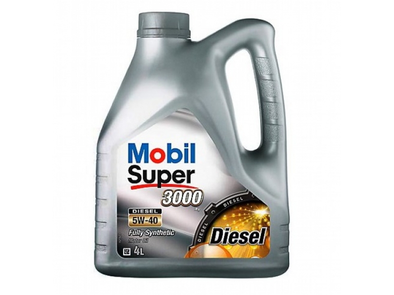 МАСЛО MOBIL SUPER 3000 X1 DIESEL 5W40 (4 Л) в Нижнем Тагиле