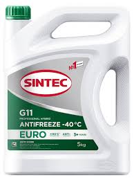 АНТИФРИЗ "SINTEC" EURO G-11 (ЗЕЛЕНЫЙ) (5 КГ) в Нижнем Тагиле