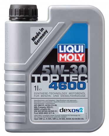 МАСЛО LIQUIMOLY TOP TEC 4600 5W30 (3755/8032) (1 Л) в Нижнем Тагиле