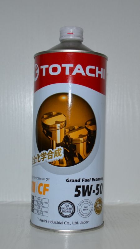 МАСЛО TOTACHI GRAND RACING FUEL 5W50 СИНТ. (1 Л) в Нижнем Тагиле