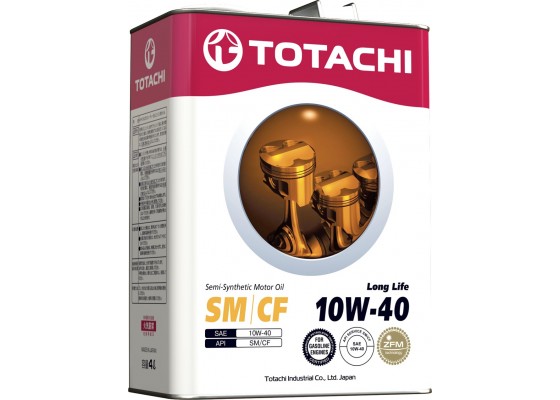 МАСЛО TOTACHI LONG LIFE 10W40 П/СИНТ. (4 Л) в Нижнем Тагиле