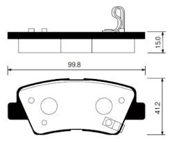 КОЛОДКИ ТОРМОЗНЫЕ ЗАДНИЕ "SANGSIN" SP1239/SP1401 в Нижнем Тагиле