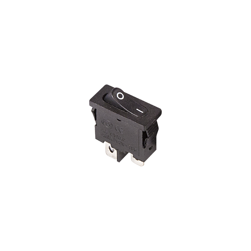 ПЕРЕКЛЮЧАТЕЛЬ 250V 3A (2c) ON-OFF ОВАЛ ЧЕРНЫЙ MINI (362050) в Нижнем Тагиле