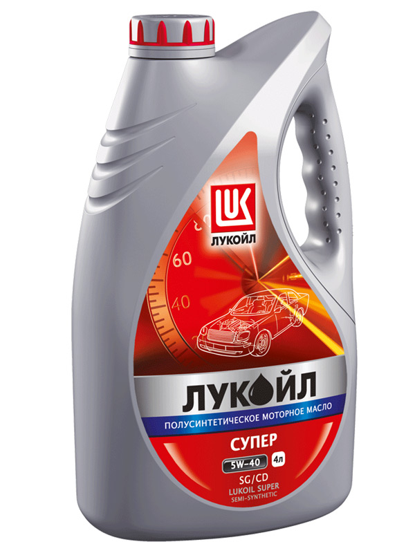 МАСЛО ЛУКОЙЛ СУПЕР 5W40 П/СИНТ. (4 Л) в Нижнем Тагиле