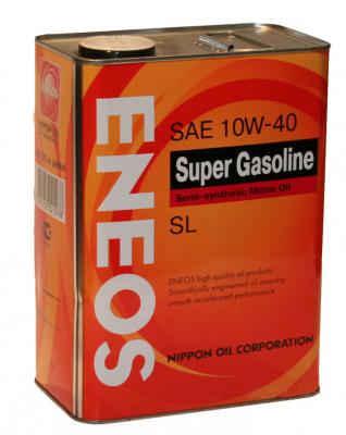 МАСЛО ENEOS SUPER GASOLINE 10W40 SL П/СИНТ. (4 Л) в Нижнем Тагиле