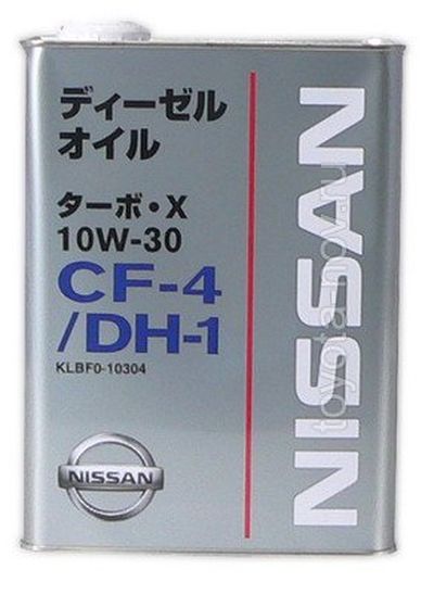 МАСЛО NISSAN DIESEL OIL TURBO X CF-4 10W30 (4 Л) в Нижнем Тагиле