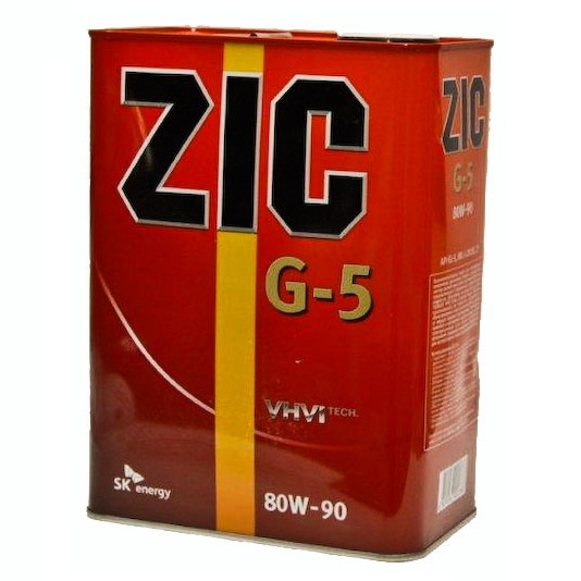 МАСЛО ZIC GL-5 80W90 СИНТ. (4 Л) в Нижнем Тагиле