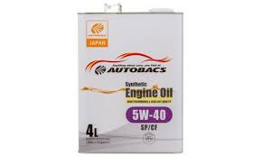 МАСЛО AUTOBACS ENGINE OIL 5W40 (СИНГАПУР) SP/CF (4 Л) в Нижнем Тагиле