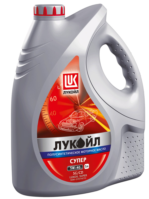 МАСЛО ЛУКОЙЛ СУПЕР 5W40 П/СИНТ. (5 Л) в Нижнем Тагиле