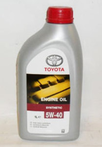 МАСЛО TOYOTA ENGINE OIL SYNTHETIC 5W40 A3/B4 SL/CF (0888080376GO) (1 Л) в Нижнем Тагиле