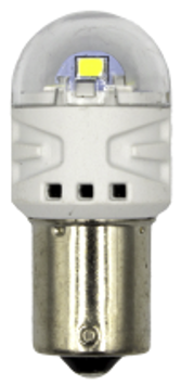 СВЕТОДИОД 12V T25 6 SMD (2835) BA15s WHITE "SILVER" в Нижнем Тагиле