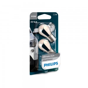 АВТОЛАМПА "PHILIPS" PY21W 12V (12496SVB2)  в Нижнем Тагиле