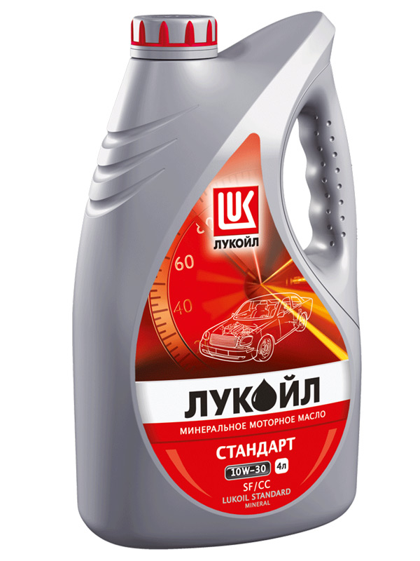 МАСЛО ЛУКОЙЛ СТАНДАРТ 10W30 МИН. (4 Л) в Нижнем Тагиле