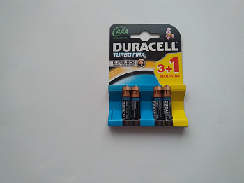 Батарейка "duracell" турбо aaa в Нижнем Тагиле