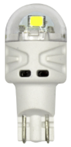 СВЕТОДИОД 12V T16 6 SMD (2835) W2.1x9.5d WHITE "SILVER" в Нижнем Тагиле