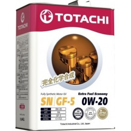 МАСЛО TOTACHI EXTRA FUEL ECONOMY 0W20 СИНТ. (1 Л) в Нижнем Тагиле