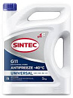 Антифриз "sintec" universal s-11 (синий) -40с (5 кг)