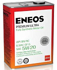Масло eneos premium ultra 5w20 sn синт. (4 л)