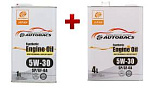 Масло autobacs engine oil 5w30  (сингапур) sp/gf6a (промо) 4+1