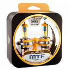 НАБОР ЛАМП H4 12V 60/55W AURUM 3000K MTF New HAU1204