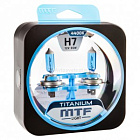НАБОР ЛАМП H7 12V 55W TITANIUM 4400K MTF New HTN1207