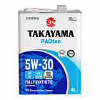 Масло takayama 5w30 sp  a3/b4 pao синт. (4 л) (жесть)