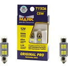 Светодиод 12v t11*36 4smd (5730) super white "маяк" original pro