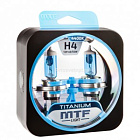 НАБОР ЛАМП H4 12V 60/55W TITANIUM 4400K MTF New HTN1204