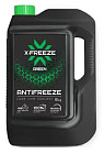 Антифриз "x-freeze" green g-11 (зеленый) -40с (5 кг)