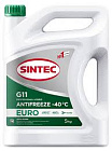 Антифриз "sintec" euro g-11 (зеленый) (5 кг)