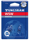 АВТОЛАМПА "TUNGSRAM" 12V W5W BLUE 501NB (W2.1х9.5d)