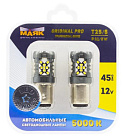 СВЕТОДИОД T25/5 12V 2х9.7w BAY15d 45SMD P21/5W 2016 1090LM (WHITE) "МАЯК" ORP/CAN